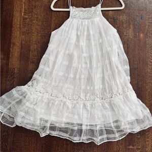 Zara White Lace Dress